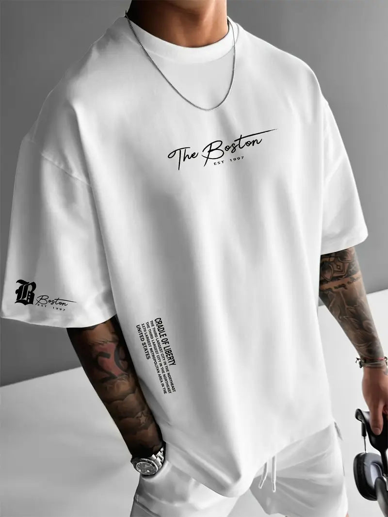 t-shirt manche courte, pour homme plusieurs coloris. style et decontracté