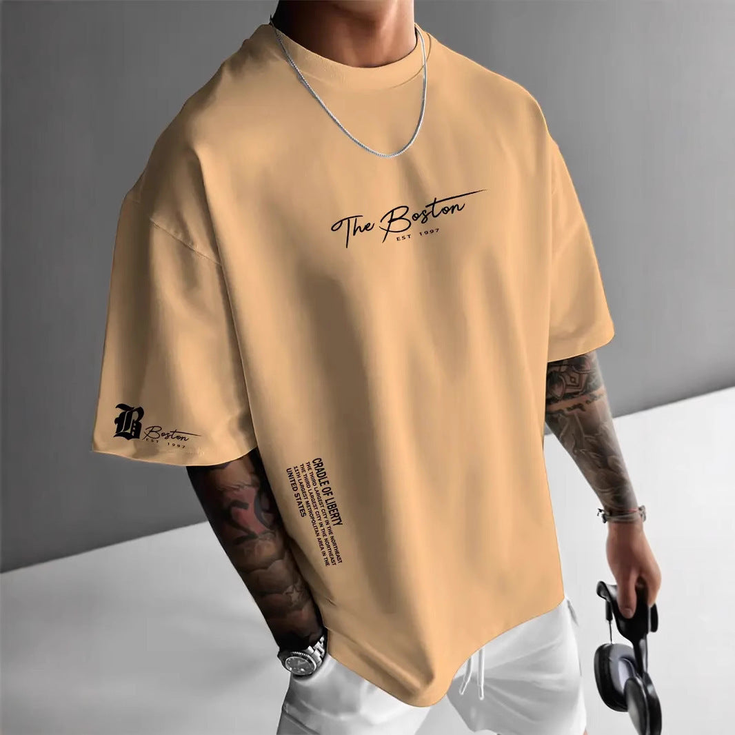 t-shirt manche courte, pour homme plusieurs coloris. style et decontracté