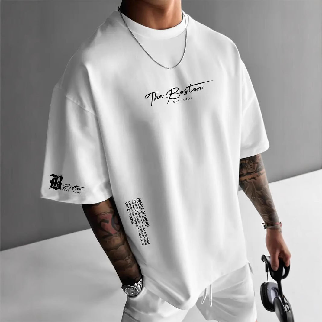t-shirt manche courte, pour homme plusieurs coloris. style et decontracté