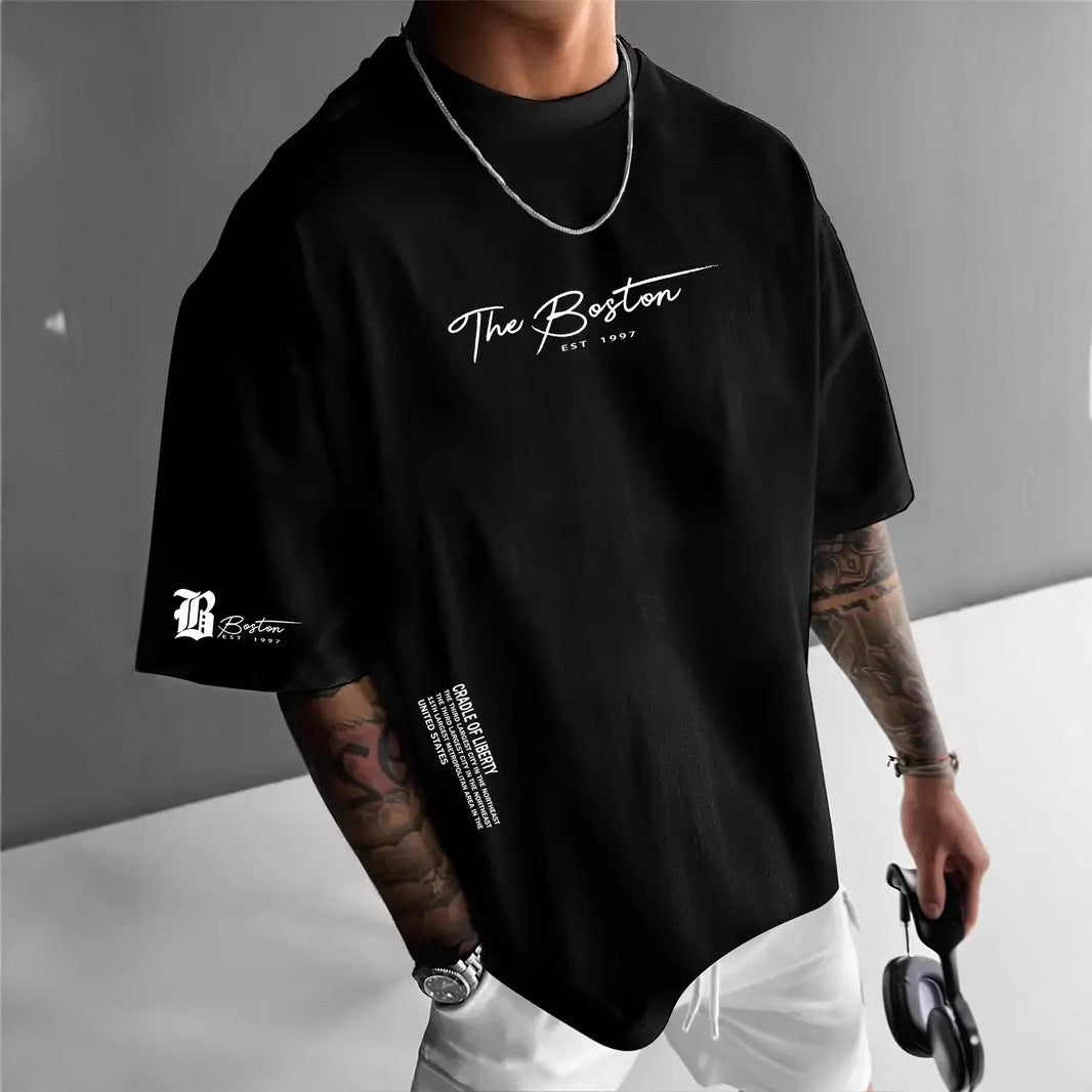t-shirt manche courte, pour homme plusieurs coloris. style et decontracté